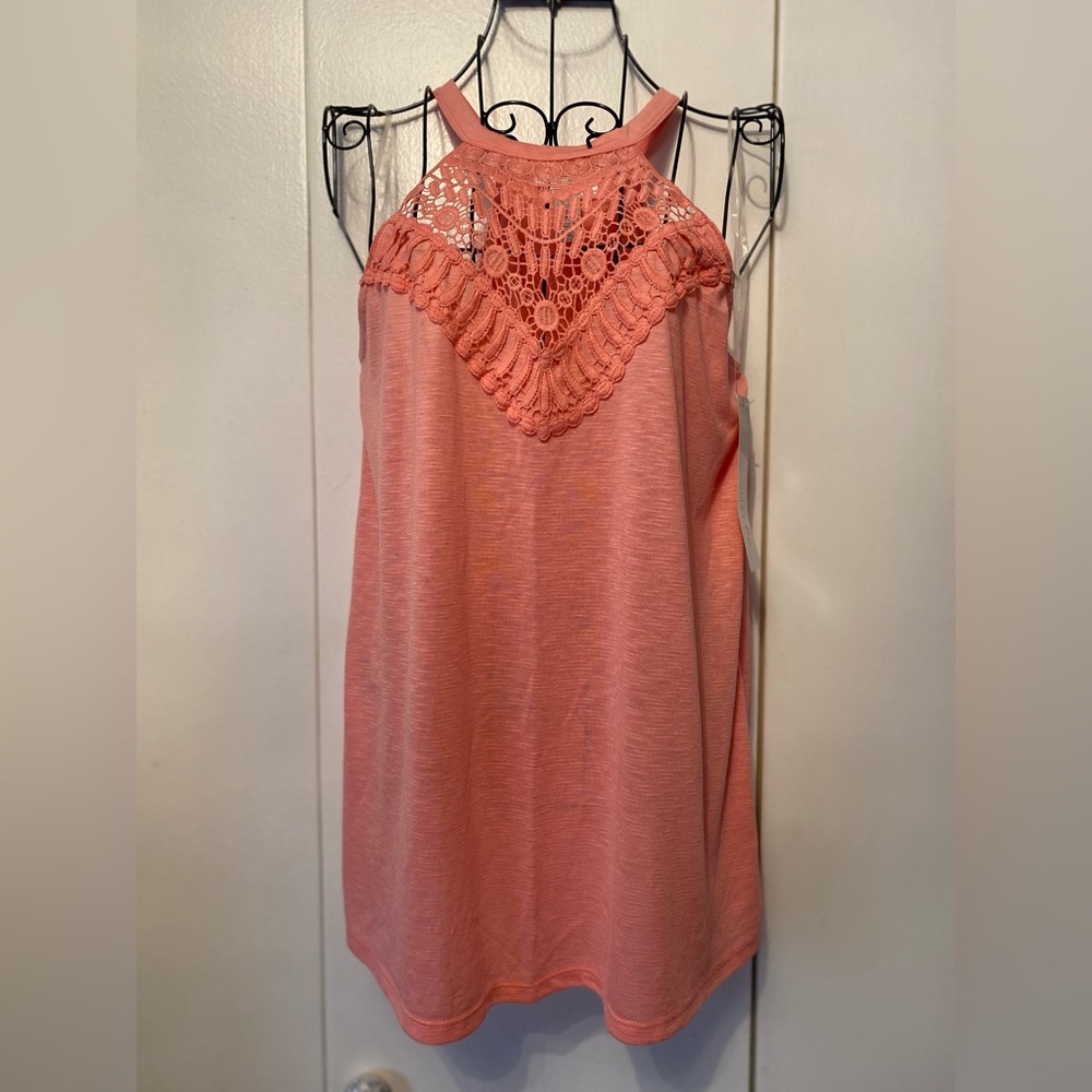 NWT Just Be Lace Halter Top Size S 🍑